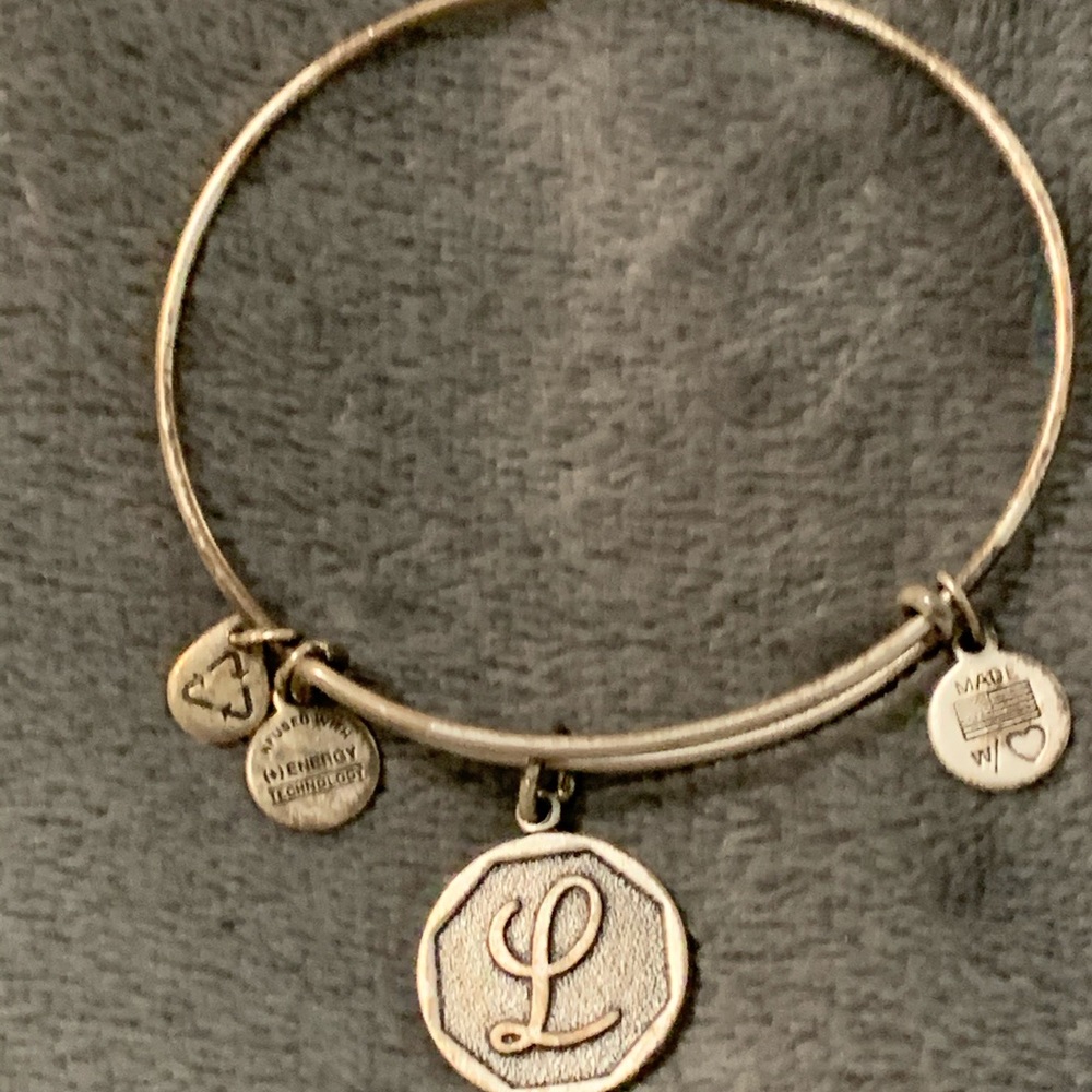 Alex And Ani Initial L Bracelet - image 1